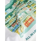 Jack&Jones JJXX Oversize Minimalist Kadın Tişört - Kısa Kol - Günlük - 5