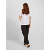 Jack&Jones JJXX Oversize Minimalist Kadın Tişört - Kısa Kol - Günlük - 6