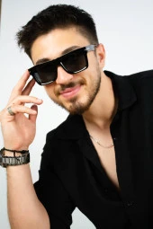 BLACK BLK AT8683 C1 Erkek Güneş Gözlüğü thumbnail 2