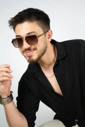 BLACK BLK PS2128 C101 Unisex Güneş Gözlüğü thumbnail 3