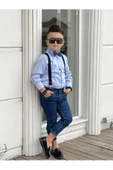 MODAVALS ASKILI PAPYONLU 4 PARÇA ERKEK ÇOCUK KOT TAKIM - 1