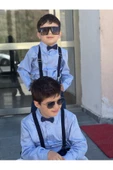 MODAVALS ASKILI PAPYONLU 4 PARÇA ERKEK ÇOCUK KOT TAKIM - 11