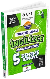 Dizgi Kitap 2024 ÖABT İngilizce Öğretmenliği 5 Deneme Çözümlü - Hasan Atsız Dizgi Kitap - 1