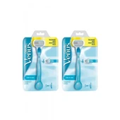 Gillette Venüs Classic Tıraş Makinesi (5 Yedek Başlık) x 2 Adet - 1