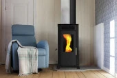 ECO 8 KW / MANUEL PELET VE ODUN SOBASI / BABA'S STOVE  ECO 8 KW / MANUAL PELLET & WOOD STOVE / BABA'S STOVE - 1