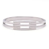 Çelik Kelepçe Bileklik 2 Kollu Kaburga BLZ-344 - 1