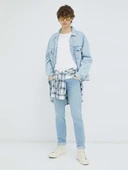 Lee Erkek T-Shirt LL04FQLJ - 8