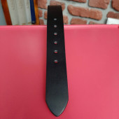 Erkek Spor Kemer 4,5 Cm. Düz Siyah Gvn-0058 - 3