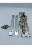 Halka Aparatlı Alüminyum Ray 30cm - 4
