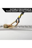 Halka Aparatlı Alüminyum Ray 30cm - 1