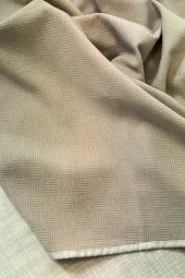 Alla Turca Çift Kişilik Doğal Pamuk Pike Sütlü Kahve - 3