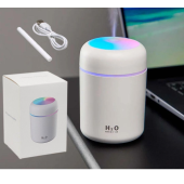 QASUL Ledli Oda Ofis Nemlendirici Buhar Makinesi Aroma Difizörü H2O - 1