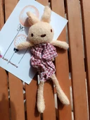 Pötikareli Tavşanlı Türlü Peluş Bağlama Tokası - 5