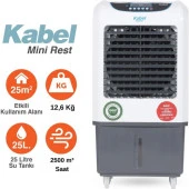 Kabel KBL-MN2500 Mini Rest Evaportatif Taşınabilir Hava Soğutucu - 4