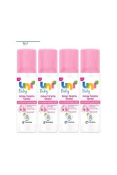 Uni Baby Kolay Saç Tarama Spreyi 200Ml (4 Lü Set) Zor Taranan Saçlara Özel - 1