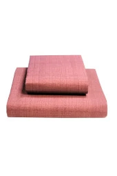 Alla Turca Ranforce Çift Kişilik Çarşaf Seti Gül Kurusu-240 x 260 - 1