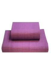 Alla Turca Ranforce Çift Kişilik Çarşaf Seti Mor-240 x 260 thumbnail 1
