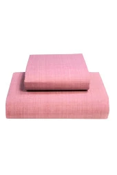 Alla Turca Ranforce Çift Kişilik Çarşaf Seti Pembe-240 x 260 - 1