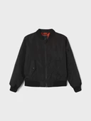 Minimalist Bomber Ceket-Uzun Kol Regular Fit - 3