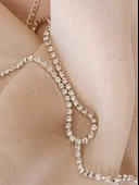 Taşlı Tasma Vücut Kolyesi- Göğüs - Sütyen Zincir Braketi thumbnail 3