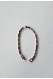 Su Yolu Silver Renkli Gümüş Renkli Bileklik thumbnail 3