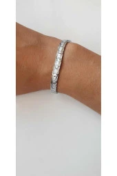 Hasır Kesme Silver Renkli Bileklik - 3