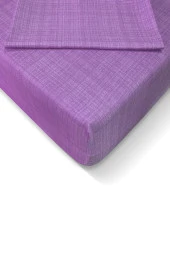 Alla Turca Ranforce 160*200 cm Lastikli Çarşaf Seti Pembe-160x200 - 2