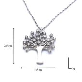 Hayat Ağacı Kadın Gümüş Kolye GK-200 thumbnail 3