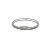 316l Çelik Zirkon Taşlı Şık Spor Kelepçe - 1