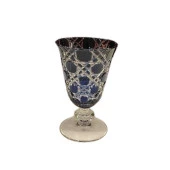 KISA AYAKLI BARDAK MAVİ - 1