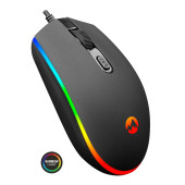 Everest SM-GX66 Usb Siyah Rainbow Aydınlatmalı Gaming Oyuncu Mouse - 1