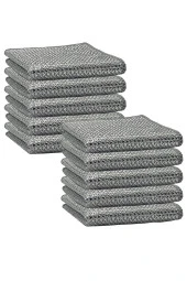 Dish | 10''Lu İnox Çift Katmanlı Çizmez Paslanmaz Yeni Nesil Çok Amaçlı Bulaşık Teli Çelik Ovalama Teli thumbnail 5