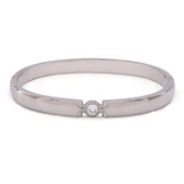 Çelik Kelepçe Bileklik Tektaş Model BLZ-460 thumbnail 1