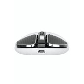 Everest Sm-619 Metalik Beyaz 1600 Dpı 2.4 Ghz Süper Sessiz Şarj Edilebilir Premium Kablosuz Mouse - 4