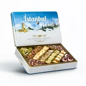 Tuğba Kuruyemiş Geleneksel Tatlar Metal Kutu 540 Gr (İstanbul) - 1