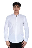 Cengiz İnler Kendinden Desenli Slimfit Erkek Gömlek - 5