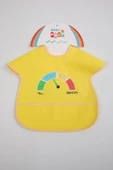 Babyhola 0-6 Yaş Büyük Boy Su Geçirmez Cepli BLW Mama Önlüğü Aktivite Önlüğü 1000 - 9