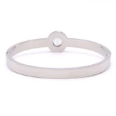 Çelik Kelepçe Bileklik Zirkon Taşlı BLZ-415 thumbnail 3