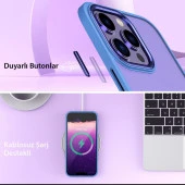 Newface iPhone 14 Pro Uyumlu Kılıf Power Silikon - 8