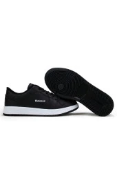 Kadın Sneakers Bağcıklı Gündelik Spor Ayakkabı Siyah - 4