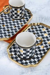 Acar Skye 2 Kişilik Kahve Fincan Takımı HXF-22-0201 - 4