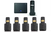Gigaset AS690 IP 6 Dahili Dect Telsiz Kablosuz Telefon Santrali thumbnail 1