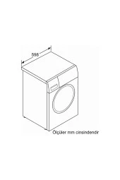 CGA142X0TR A Enerji Sınıfı 9 Kg 1200 Devir Çamaşır Makinesi Beyaz - 3