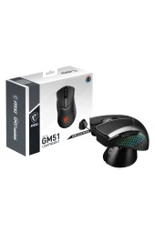 MSI Clutch GM51 Lightweigth Wireless 26000DPI 6 Tuş RGB Optik Kablosuz Gaming Mouse - 1
