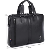 U.s Polo Assn. Evrak Çantası Siyah PLEVR6753 - 2