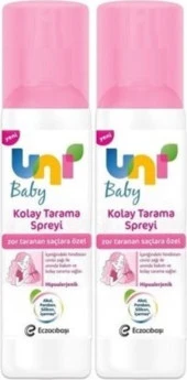 Uni Baby Kolay Tarama Spreyi 200 ml x 2 Adet thumbnail 1