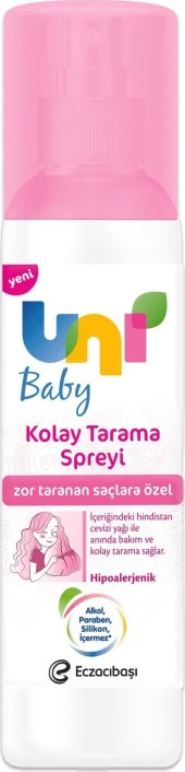 Uni Baby Kolay Tarama Spreyi 200 ml x 2 Adet thumbnail 2