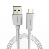 Duracell 1m USB-A to USB-C Şarj Kablosu - Beyaz - 2