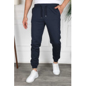 Erkek Regular Fit Lastikli Paça Mevsimlik Jogger Spor Eşofman Altı - 4