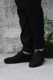 Mehmet Mete 42085 Bordolli Nubuk Çok Yumuşak İç Ve Dış Hakiki Deri Erkek Ayakkabı thumbnail 3